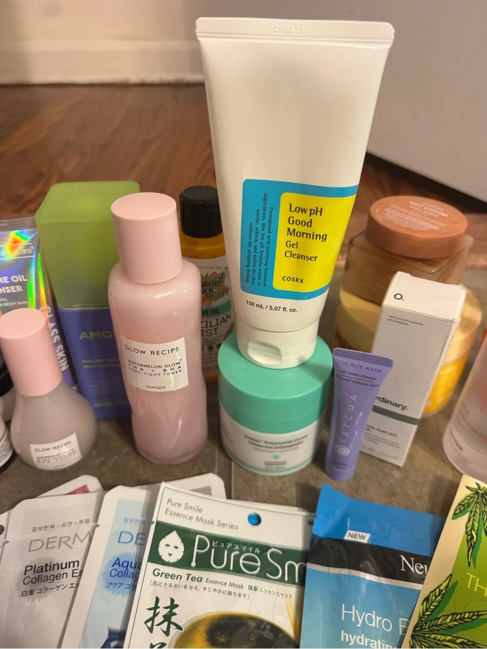 Skincare Mix - Assorted Serums, Cleansers & Sheet Masks
